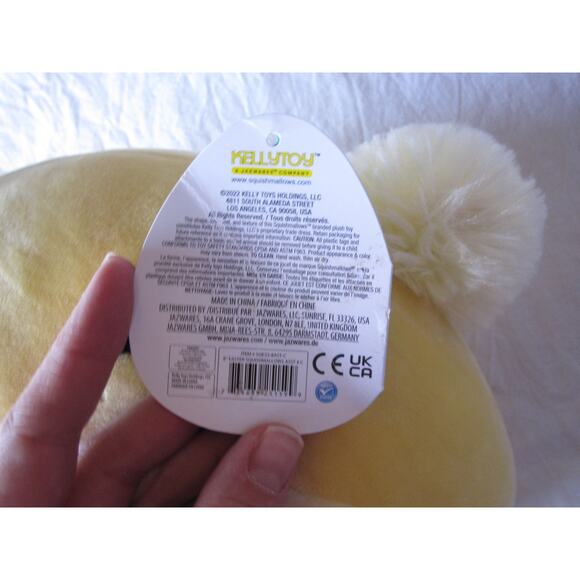 NEW Original SquishMallow 8" Yellow Chick Aimee S8-#127 Plush Doll RARE Easter! - Picture 5 of 5